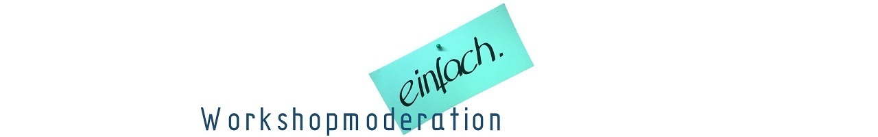 Workshopmoderation. Einfach.
