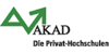 Logo von AKAD University und AKAD Weiterbildung Logo von AKAD University und AKAD Weiterbildung