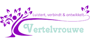 Logo van Vertelvrouwe Logo van Vertelvrouwe
