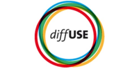 Logo van DiffUSE - gebruik het verschil