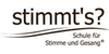 Logo von stimmt’s? schule für stimme und gesang®